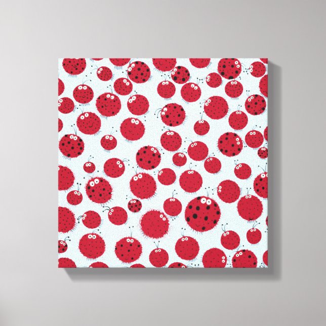Toile La Fête de la Coccinelle  (Recto)