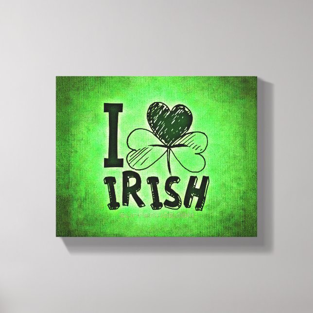 Toile La fête irlandaise de la Saint-Patrick par Slipper (Recto)