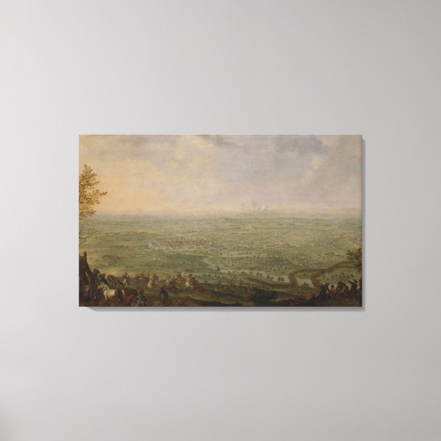 Toile La fin du siège d'Olomouc (Recto)
