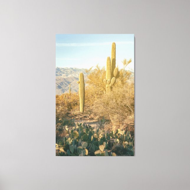 Toile La forêt du Saguaro (Recto)