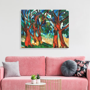 Toile La forêt Maurice de Vlaminck