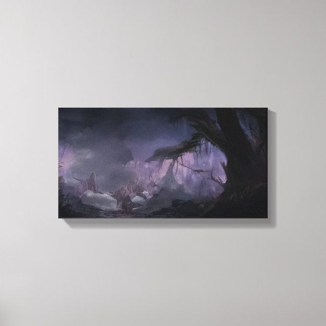 Toile La Forêt Sombre (Recto)