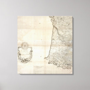 Toile La France de la carte De AINSI