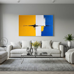 Toile La Fusion des Couleurs