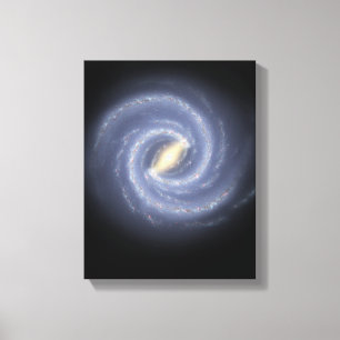 Toile La galaxie de manière laiteuse