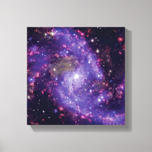 Toile La galaxie des Feux d'Artifice Photo de l'espace