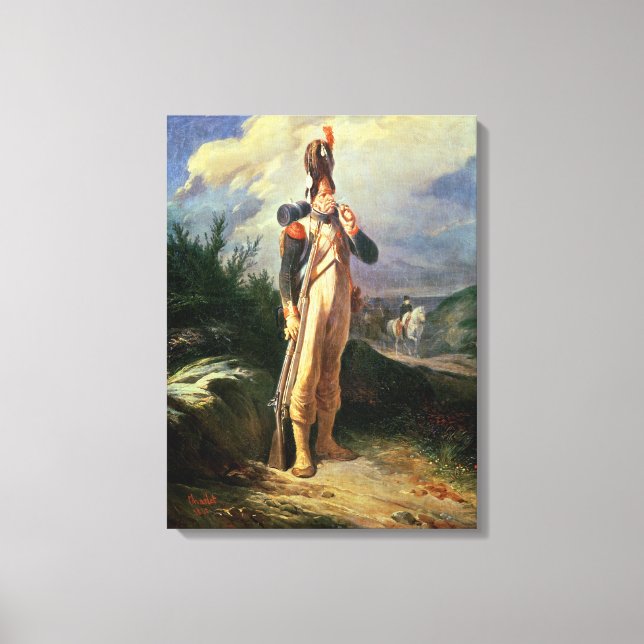 Toile La Garde des Grenadiers, 1842 (Recto)