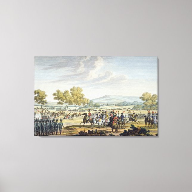 Toile La Garde impériale en présence de (Recto)
