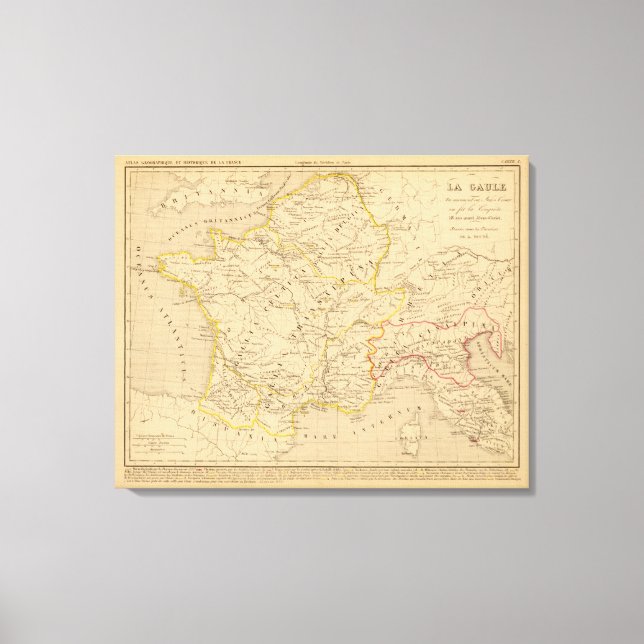 Toile La Gaule (Recto)