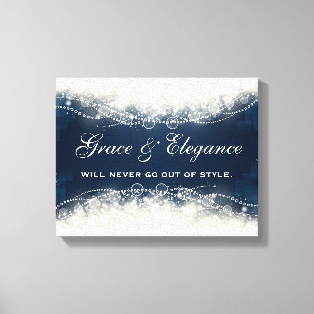 Toile La grâce et l'élégance ne vont jamais manquer de s (Recto)