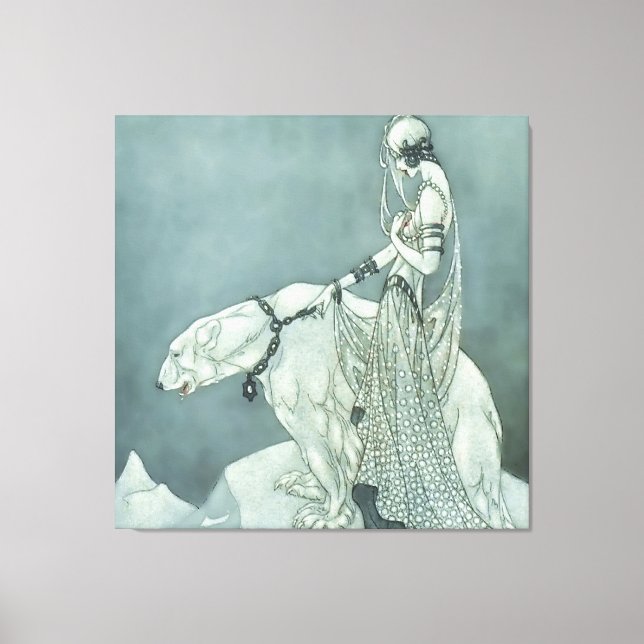 Toile "La Grande Ours" de Marjorie Miller (Recto)