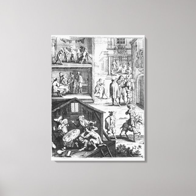Toile La grande peste (Recto)