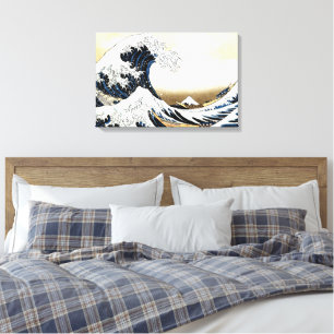 Toile La Grande Vague au large de Kanagawa Hokusai, art