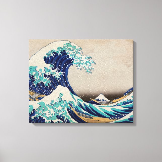 Toile La Grande Vague de Kanagawa (Recto)