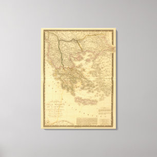 Toile La Grèce moderne