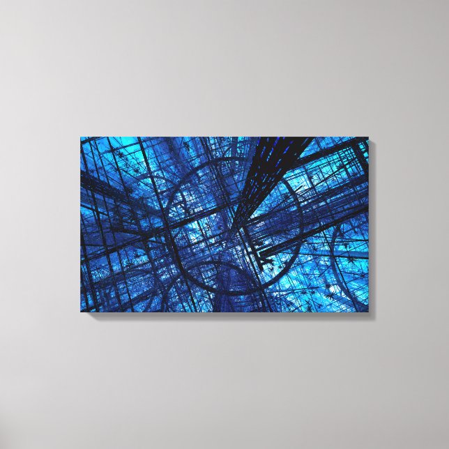 Toile La grille (2016) (Recto)