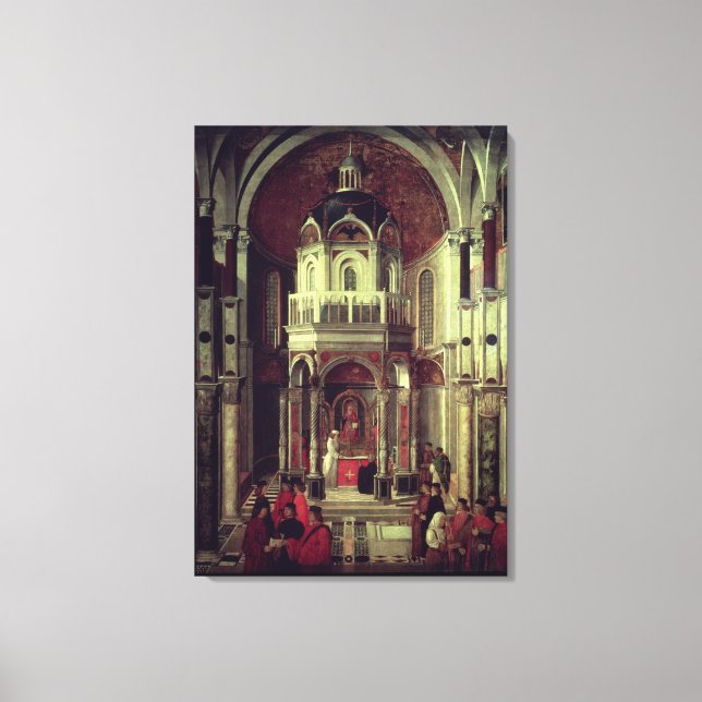 Toile La guérison miraculeuse de Pietro de' Ludovici, 15 (Recto)