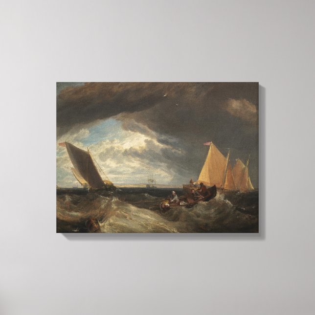 Toile La jonction de la Tamise et de la Médaille, 1807 (Recto)