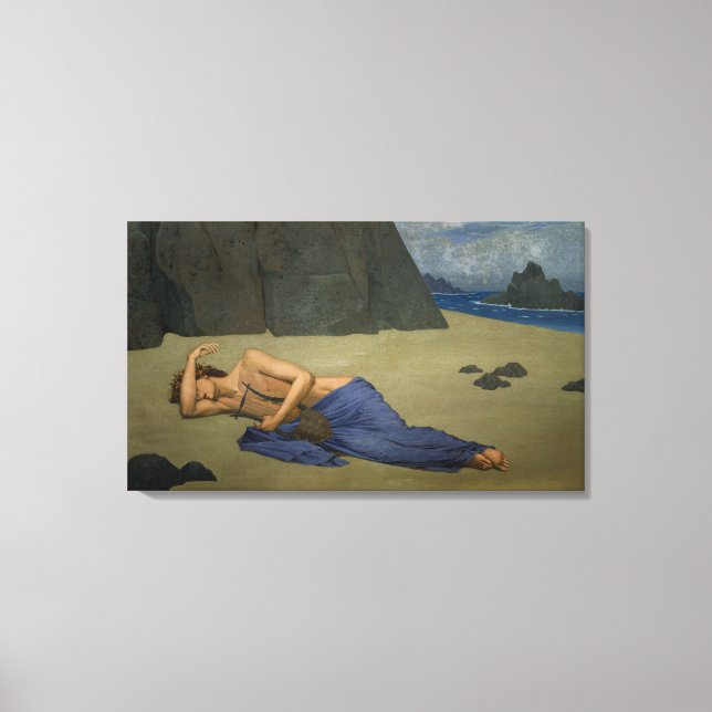 Toile La Lamentation d'Orphée (Recto)