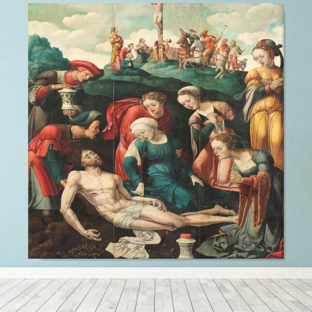 Toile La Lamentation du Christ  (Insitu (Plancher de Bois))