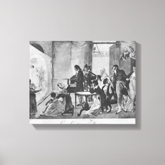 Toile La lanterne magique, 1798 (Recto)