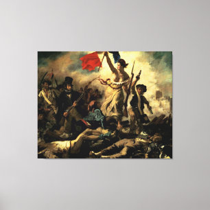 Toile La liberté à la tête du peuple