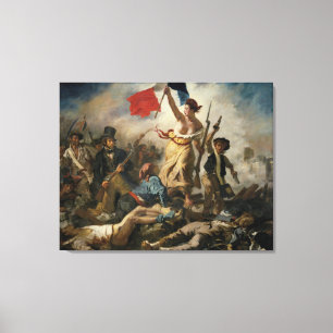 Toile La Liberté guidant le peuple – Eugène Delacroix