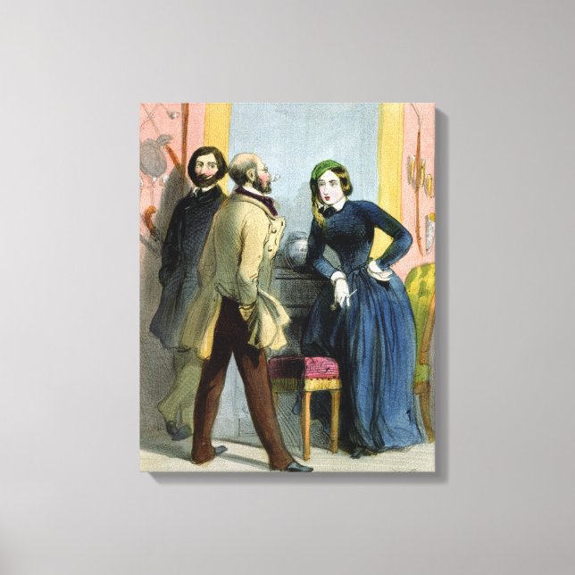 Toile La Liternelle, des Femmes de Paris (Recto)