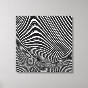 Toile La loi de la gravité 3D