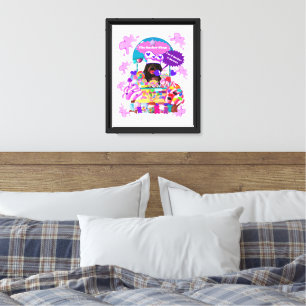 Toile La Lollipop & Candy Shop Art