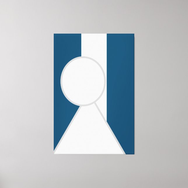 Toile "La longue attente" Partie 2 (Recto)