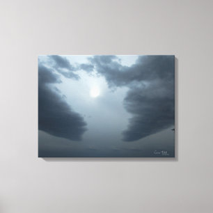 Toile "La lumière brille dans l'obscurité "