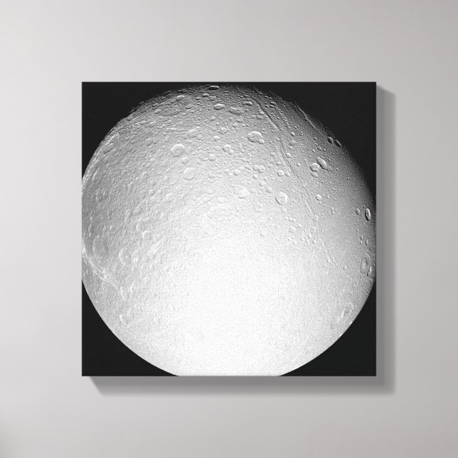 Toile La lune de Saturne Dione (Recto)