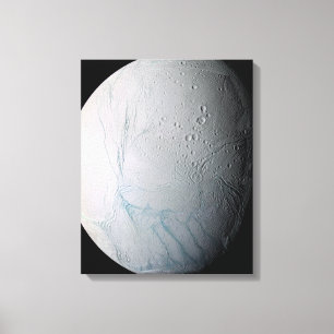 Toile La lune de Saturne Encelade 2