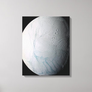 Toile La lune de Saturne Encelade 3