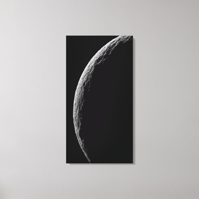 Toile La lune de Saturne Tethys (Recto)