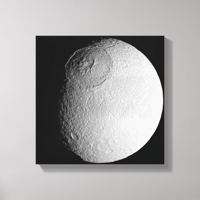 Toile La lune de Saturne Tethys 2 (Recto)