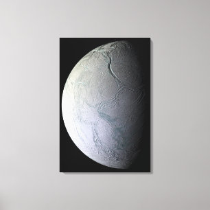Toile La lune Enceladus de Saturn