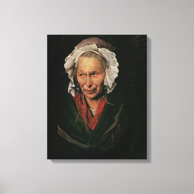 Toile La Madwoman ou l'obsession de l'envie, 1819-22 (Recto)