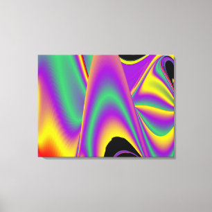Toile La magie des couleurs Abstrait Rainbowart 3D