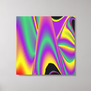 Toile La magie des couleurs Abstrait Rainbowart 3D