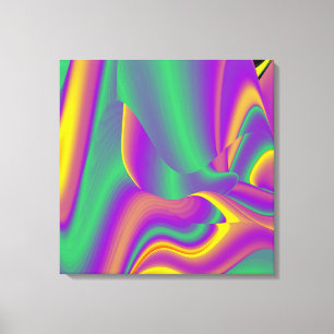 Toile La magie des couleurs Abstrait Rainbowart 3D