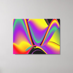 Toile La magie des couleurs Abstrait Rainbowart 3D