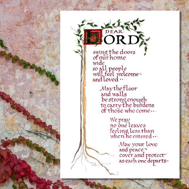 TOILE LA MAISON BÉNÉFICIE ACCUEILLIR UNE FORTE PAIX D'AM (Créateur téléchargé)