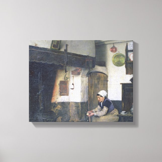 Toile La Maison de Therese, 1881 (Recto)