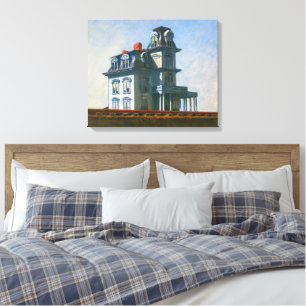 Toile La Maison par le chemin de fer   Edward Hopper  