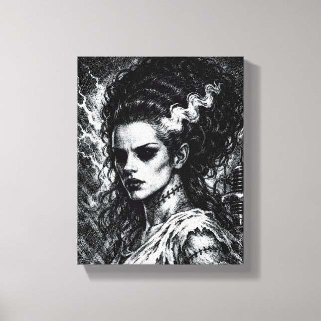 Toile La Mariée de Frankenstein — Ressuscitée par BurnsI (Recto)