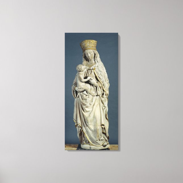 Toile La Mère de Dieu avec le Christ Infant, 1470 (Recto)