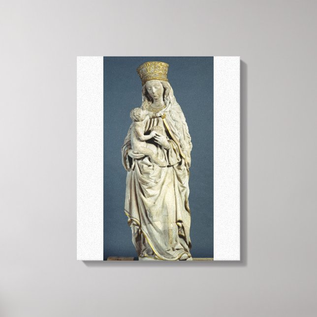 Toile La Mère de Dieu avec le Christ Infant, 1470 (Recto)
