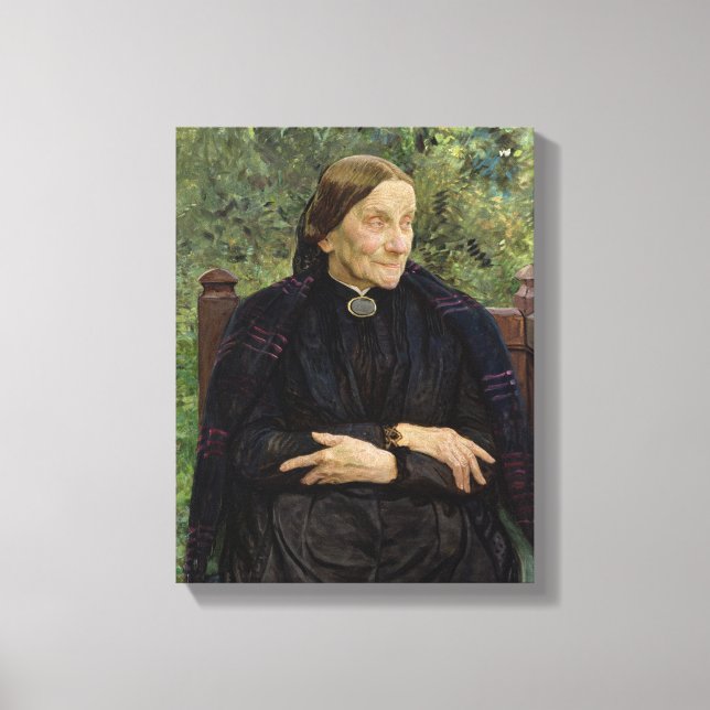 Toile La mère de Lichtwark, 1908 (Recto)